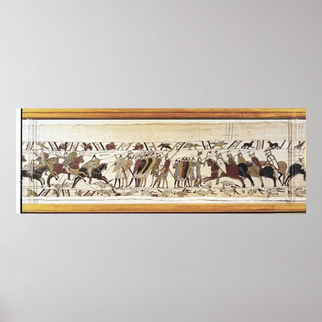 Duke William Exhorts hans trupper Poster (Framsidan)