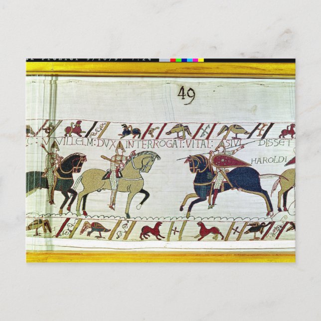 Duke William frågade Vital Vykort (Framsida)