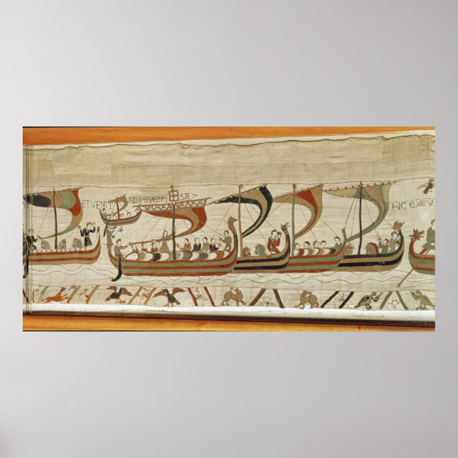 Duke William och hans flotta kor under Engelska ka Poster (Framsidan)