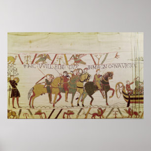 Duke William Preparto Sail to Pevensey Poster