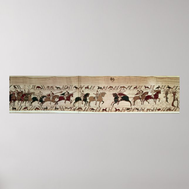 Duke William's knights kommer för att göra strid Poster (Framsidan)