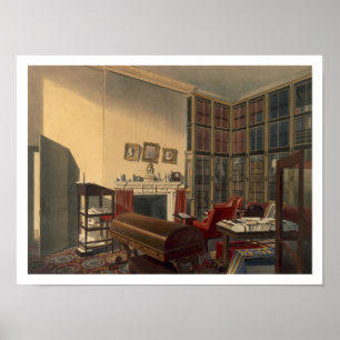 Duke's Oown Room, Apsley House, av T. Boys (färg) Poster