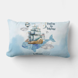 Duktryck på sträckram lumbarkudde