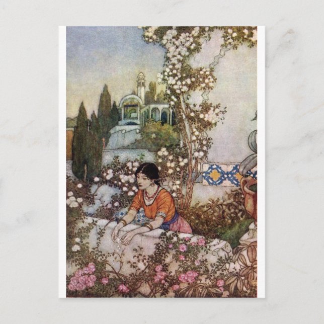 Dulacs Rubaiyat Vykort (Framsida)