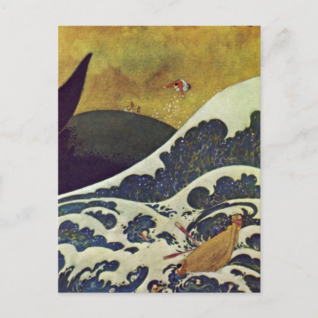 Dulacs Sindbad Sailor 1907 Vykort (Framsida)