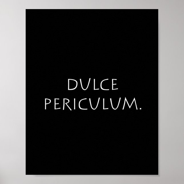 Dulce periculum poster (Framsidan)