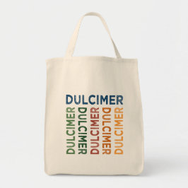Dulcimer Cute Colorful Tygkasse