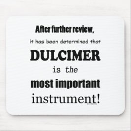 Dulcimer, det viktigaste instrumentet musmatta