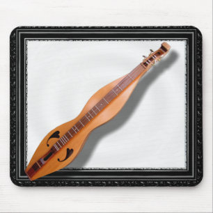 DULCIMER I SVART RAM-MOUSEPAD MUSMATTA