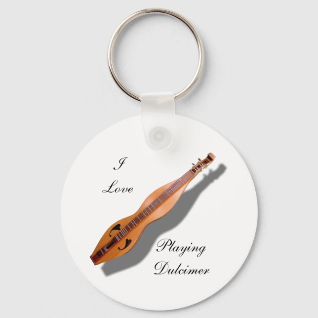 DULCIMER-KEYCHAIN NYCKELRING (Framsida)