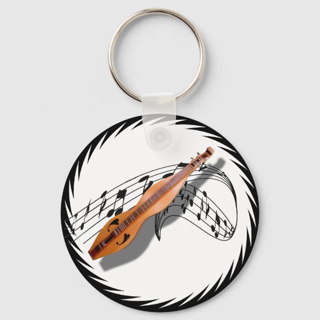 DULCIMER-KEYCHAIN NYCKELRING (Framsida)