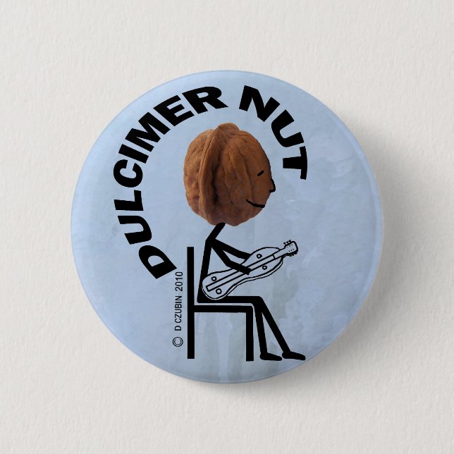 Dulcimer Nöt Knapp (Framsida)