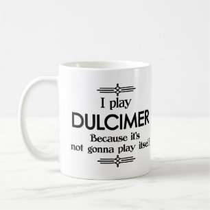 Dulcimer - spela självunderhållande Deco Music Kaffemugg