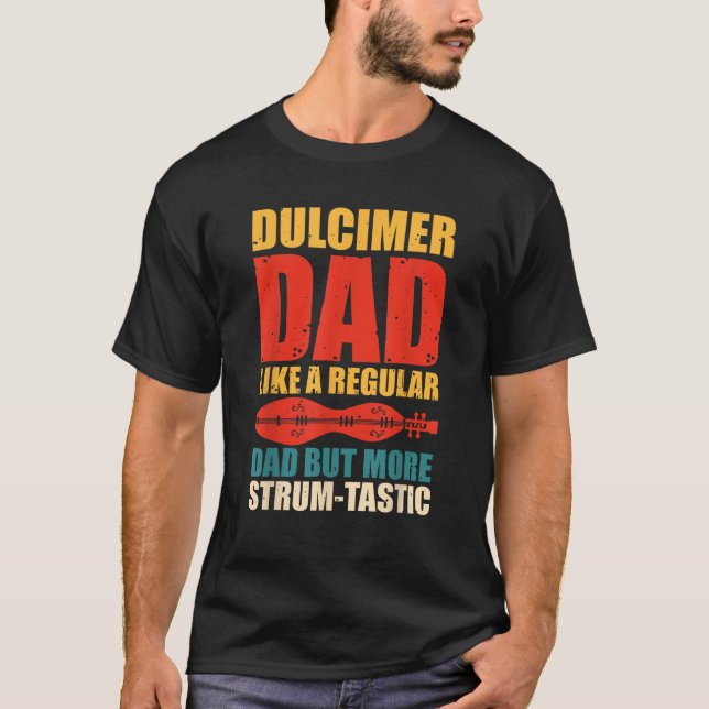 Dulcimer T Shirt (Framsida)