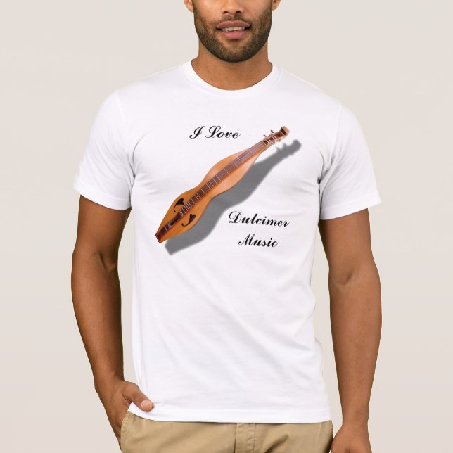 DULCIMER-T-SHIRT T SHIRT (Framsida)