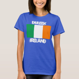 Duleek, Irland med Irish flagga Tee