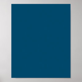 Dull Blue,Dusky Blue,Faded Jade Poster