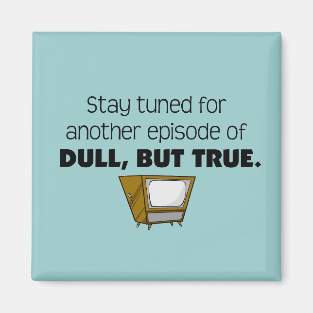 Dull, men True Magnet (Framsidan)