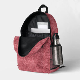 Dull Red Denim Mönster