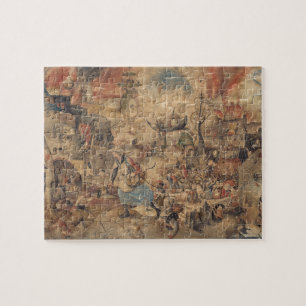 Dulle Griet (tokig megohm) vid Pieter Bruegel Pussel