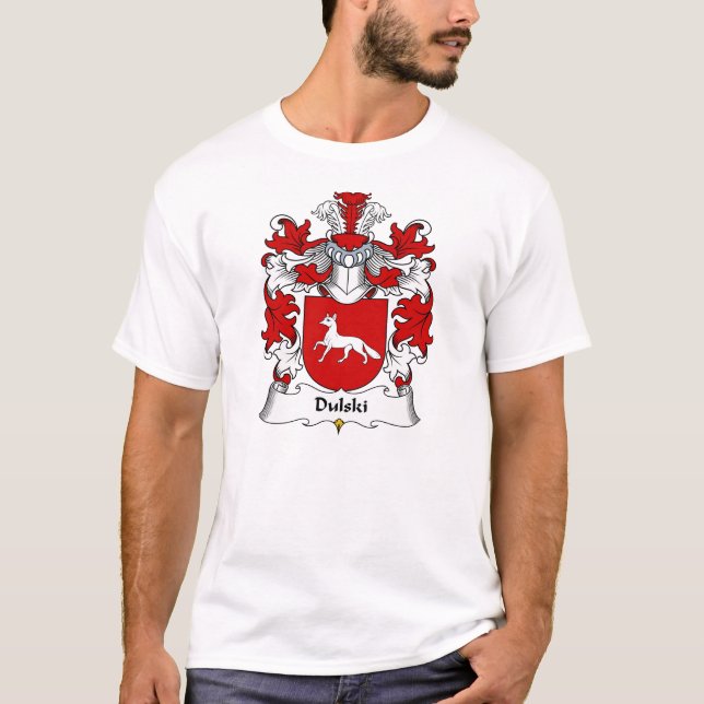 Dulski familjvapensköld t shirt (Framsida)