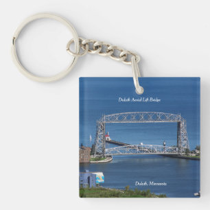 Duluth Aerial Hiss Bridge acrylic nyckelring