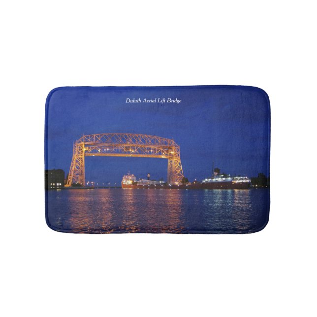 Duluth Aerial Hiss Bridge & John G. Munson Badrumsmatta (Framsidan)