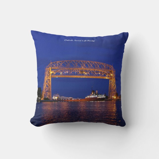 Duluth Aerial Hiss Bridge & John G. Munson Kudde (Framsida)