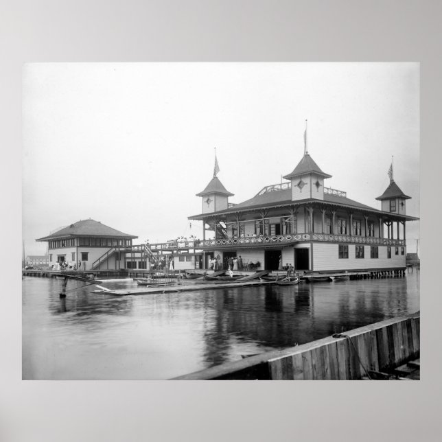 Duluth Boat Klubb: 1906 Poster (Framsidan)