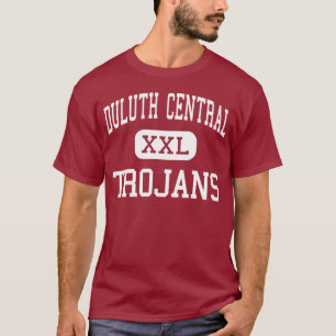 Duluth central - Trojans - kick - Duluth Minnesota Tee