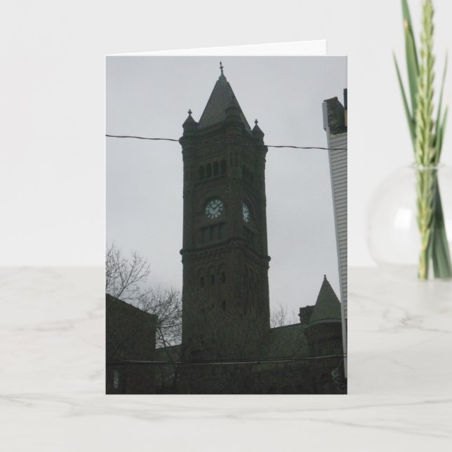 "Duluth Clock Tower #1" Födelsedagskort Kort (Framsida)