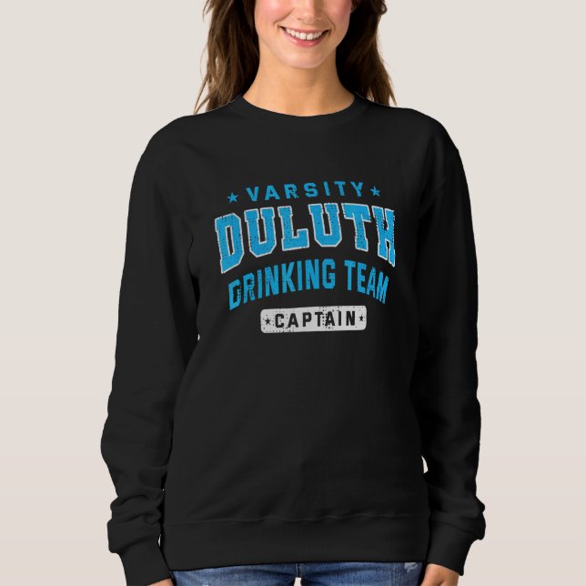 Duluth Drickande Team Kapten Öl  Hantverksöl Drick T Shirt (Framsida)