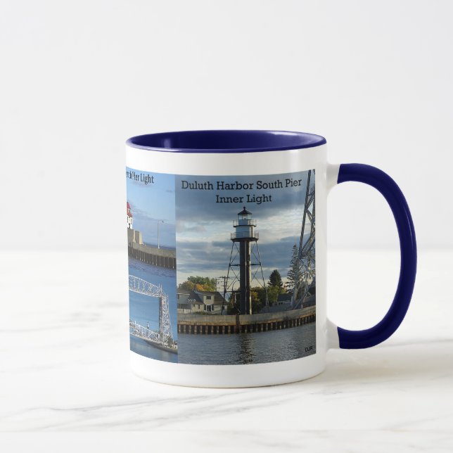Duluth Entry Lighthouses glass mugg (Höger)