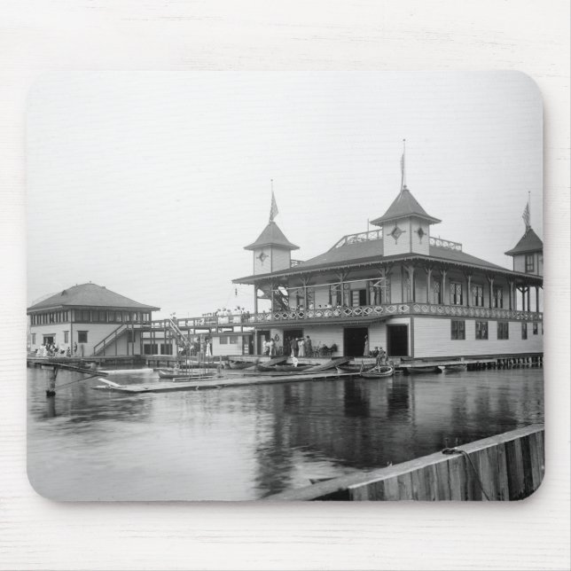 Duluth fartygklubb: 1906 musmatta (Framsidan)