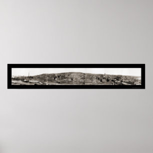 Duluth från MN Point Photo 1901 Poster