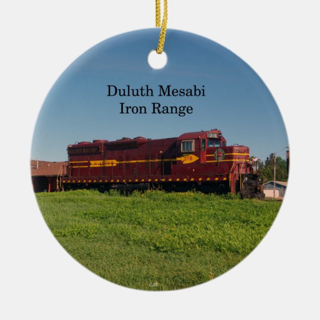 Duluth Mesabi Järn Range Eng 316 ornament (Framsidan)