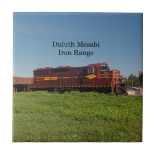 Duluth Mesabi Locomotive 316 tile Kakelplatta