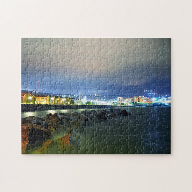 Duluth Minnesota, Canal Park, Lake Superior Pussel (Horisontell)