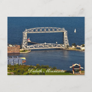 Duluth Minnesota Lift Bridge Vykort