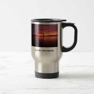 Duluth Minnesota solnedgång Resemugg