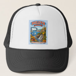 Duluth, Minnesota Souvenir Hat, Lake Superior Keps