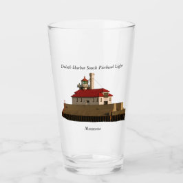 Duluth South Pierhead Light glass Glaskopp