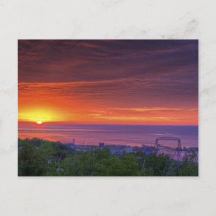 Duluth Sunrise Vykort