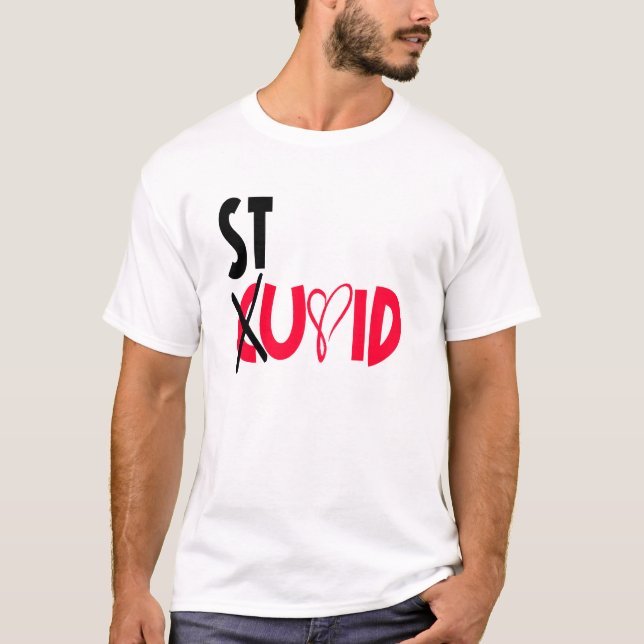 Dum CupidT-tröja T Shirt (Framsida)