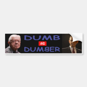 Dum demokratbildekal bildekal