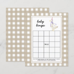 Dum dum - Baby shower bingo spel