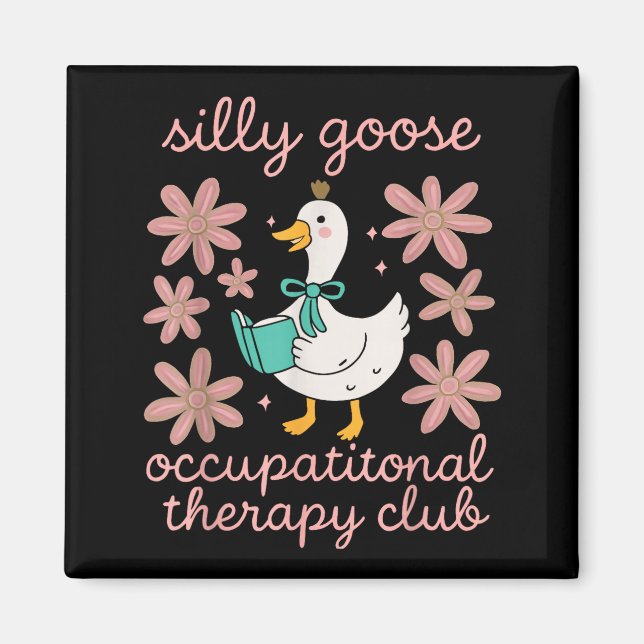 Dum dumme occupational therapy klubb rolig OT Magnet (Framsidan)