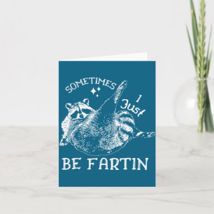 Dum Fart Humor Ibland Jag Tvättar Björn Bara Kort