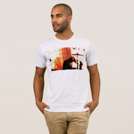 Dum flicka för sopor t-shirt