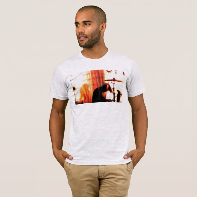 Dum flicka för sopor tee (Hel framsida)